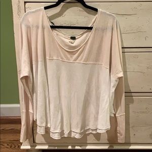 free people long sleeve shirt top